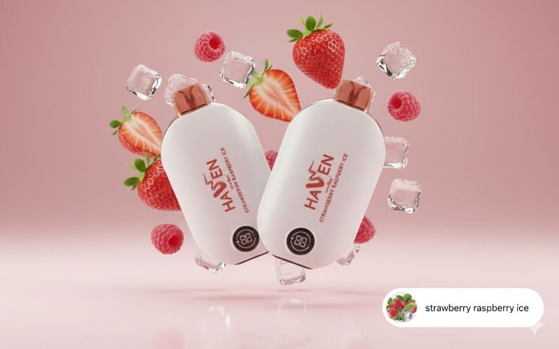 Strawberry Raspberry ice