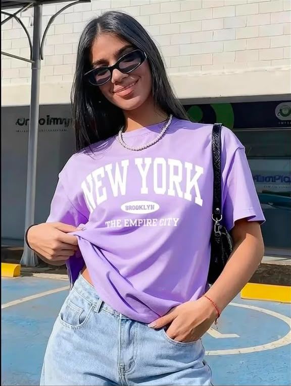NEW YORK Baggy T-Shit for women