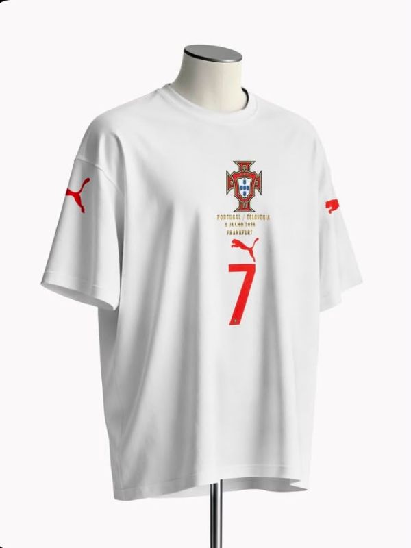 Portugal 🇵🇹 no 7 T-shirt baggy