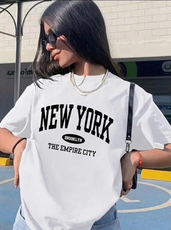 NEW YORK Baggy T-Shit for women