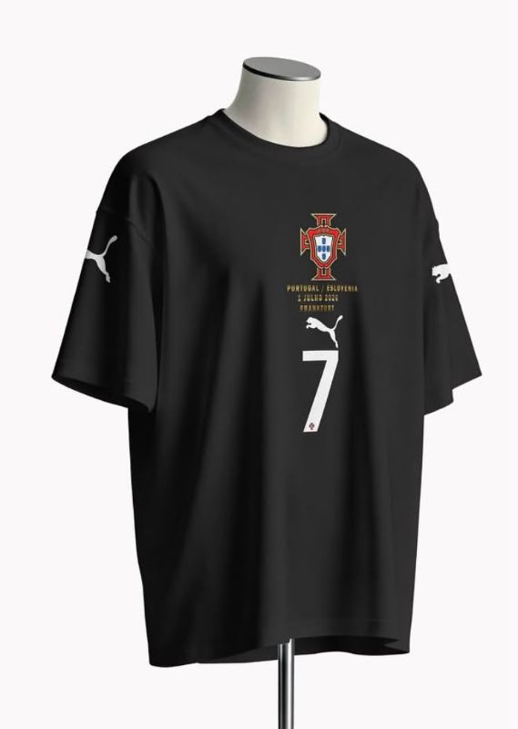 Portugal 🇵🇹 no 7 T-shirt baggy