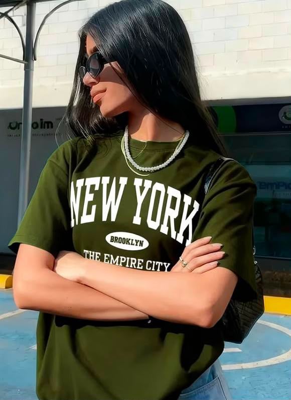 NEW YORK Baggy T-Shit for women