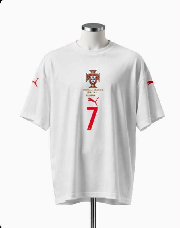 Portugal 🇵🇹 no 7 T-shirt baggy