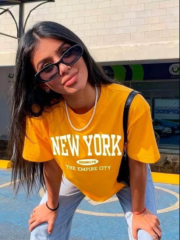 NEW YORK Baggy T-Shit for women