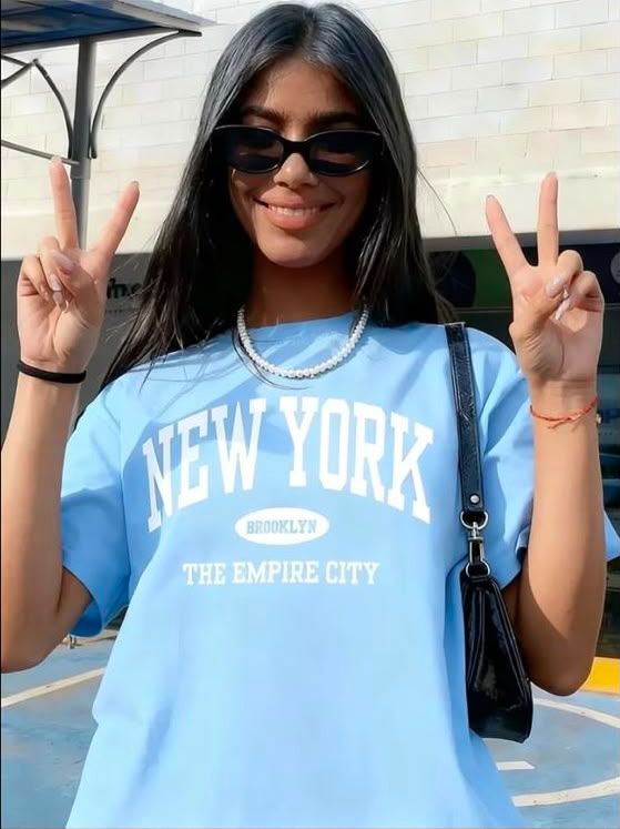 NEW YORK Baggy T-Shit for women