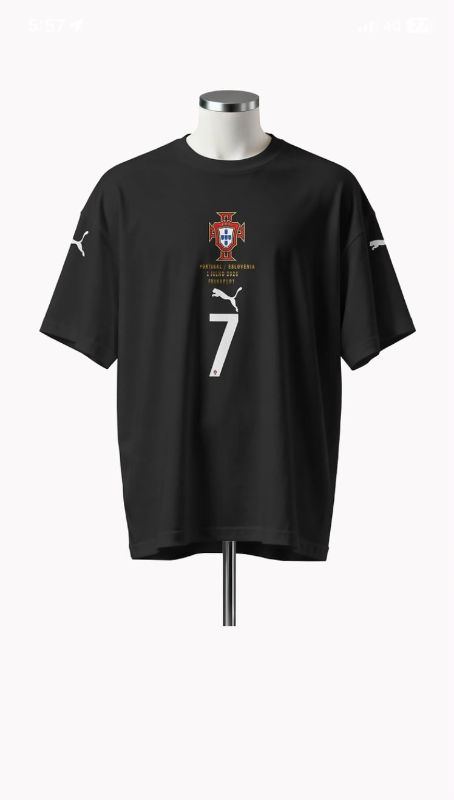 Portugal 🇵🇹 no 7 T-shirt baggy