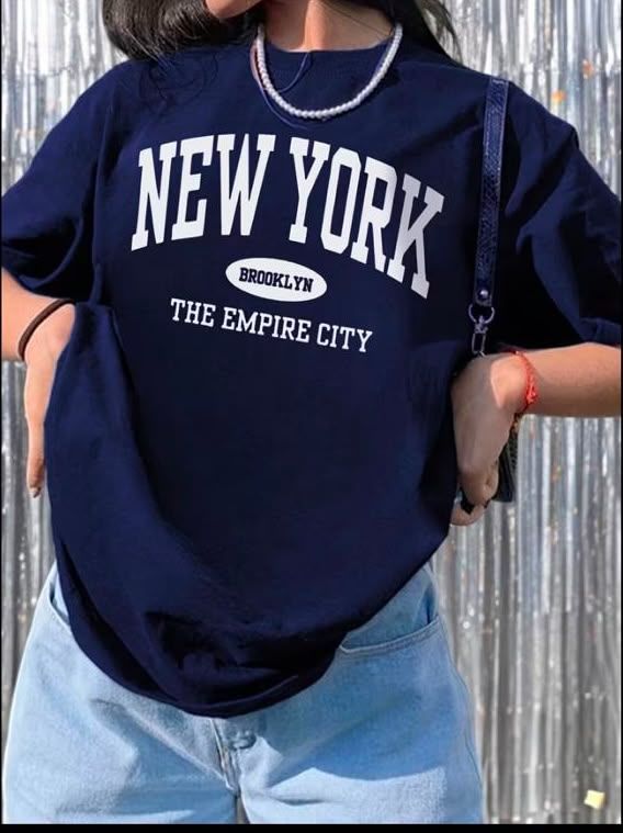 NEW YORK Baggy T-Shit for women