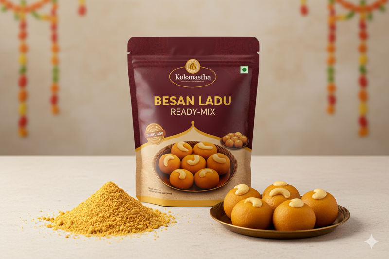 KDF INSTANT BESAN LADU MIX