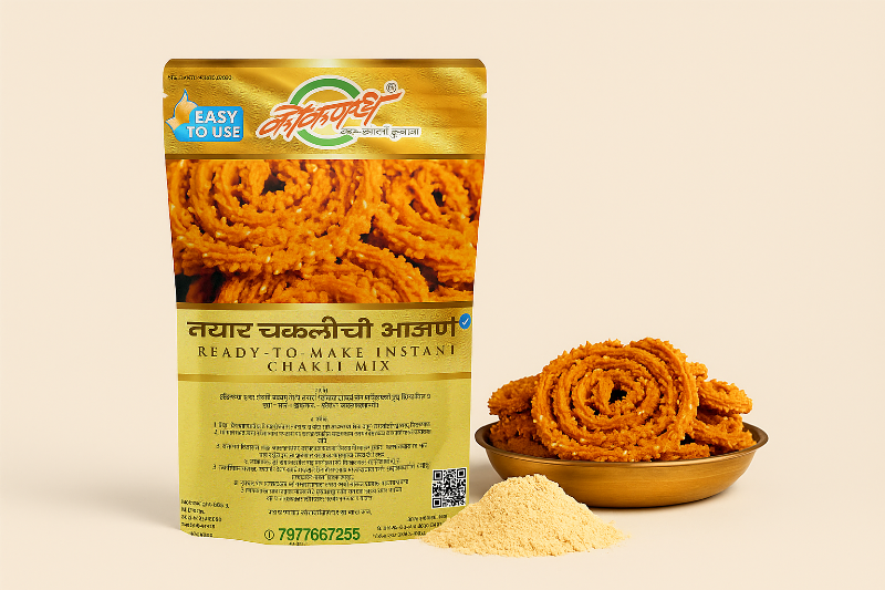 KDF INSTANT CHAKALI BHAJNICHE MIX 500G