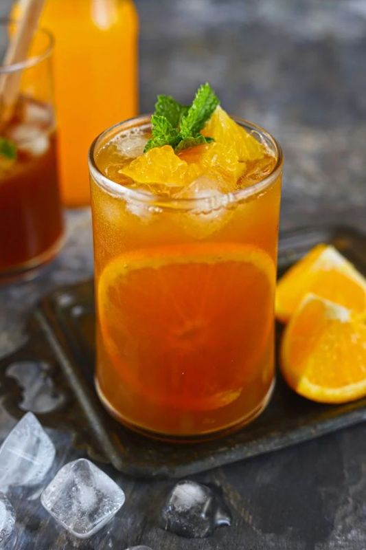 Orange Jelly Tea