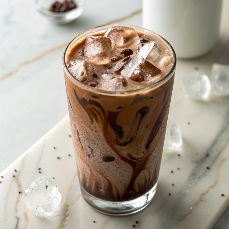 Iced Dark Chocolate