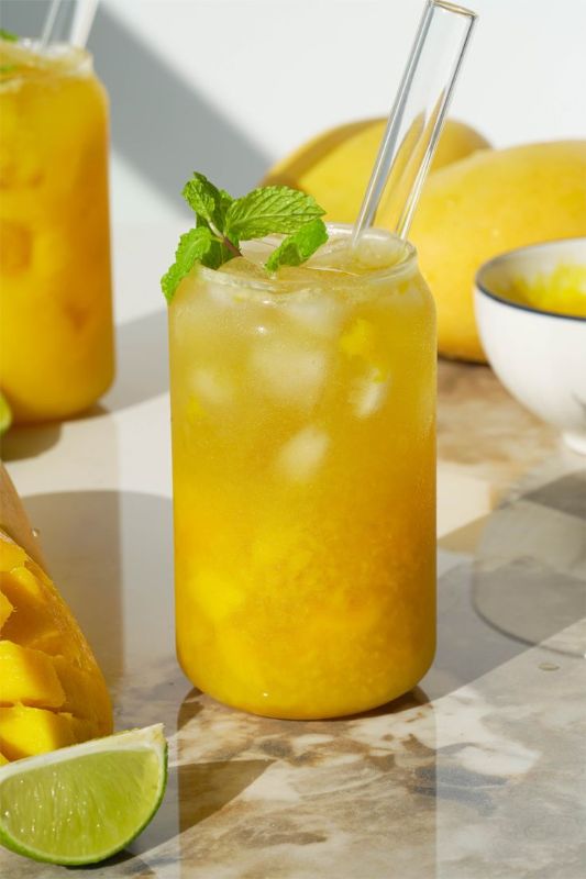 Mango Jelly Tea