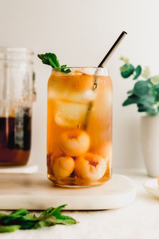 Lychee Jelly Tea