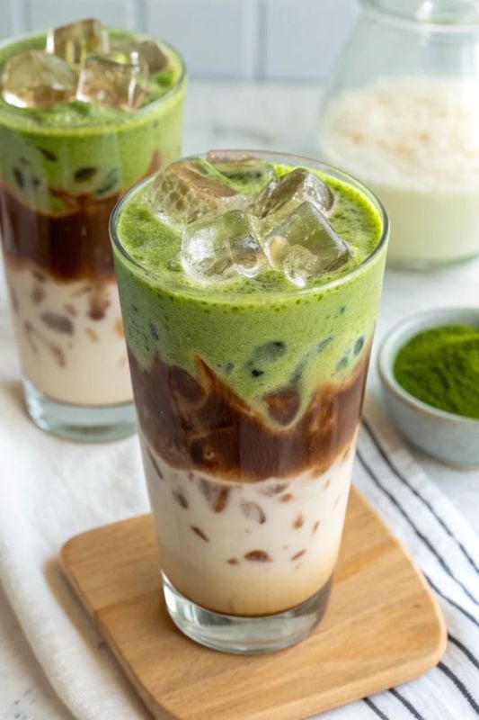 Matcha Espresso Fusion
