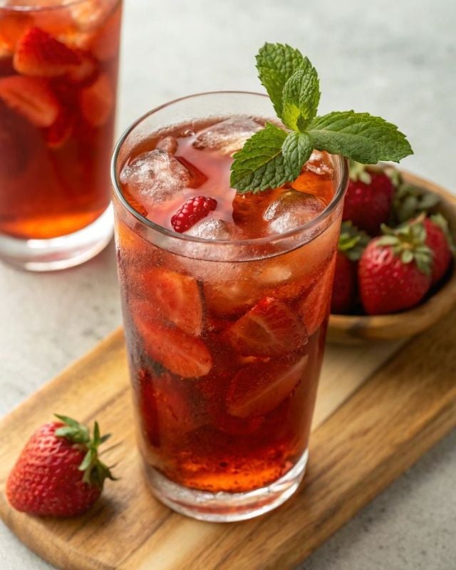 Strawberry Jelly Tea