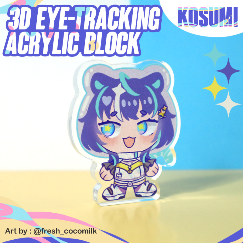 Acrylic Block Standee // Standee Akrilik Blok