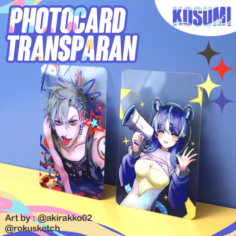 Photocard Transparent // Poca Transparan // Photocard Transparan