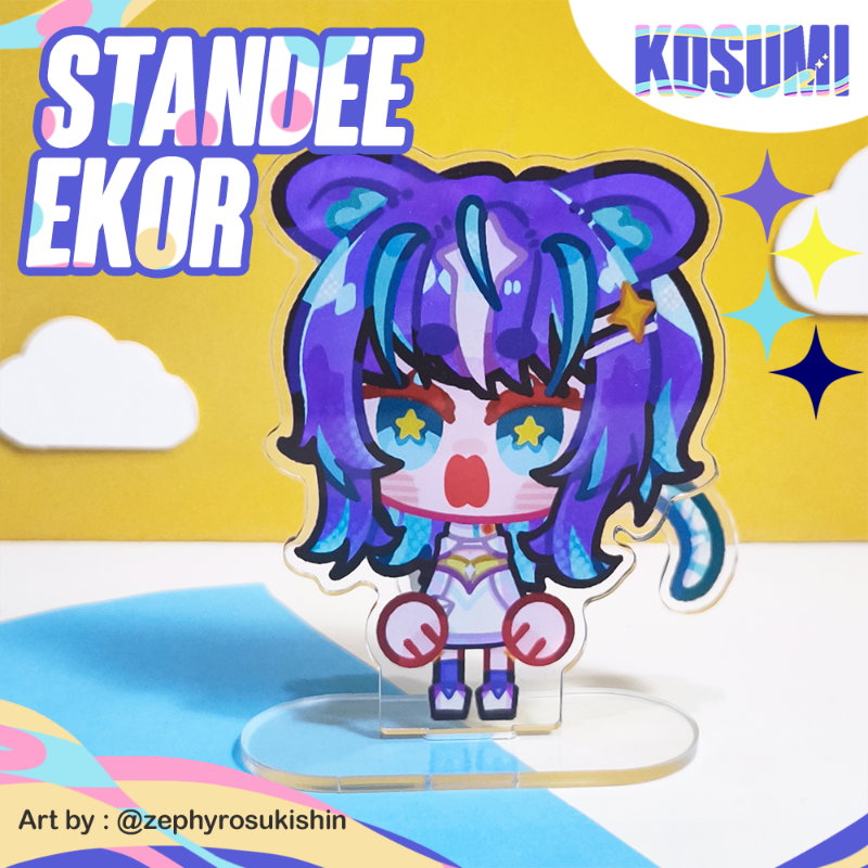 Acrylic Tail Wagging Standee // Standee Ekor Goyang - NEW