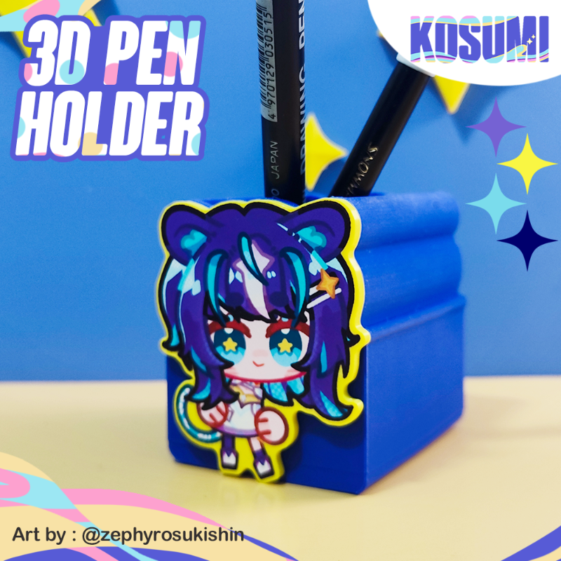 3D Pen Holder // Tempat Pensil 3D Print