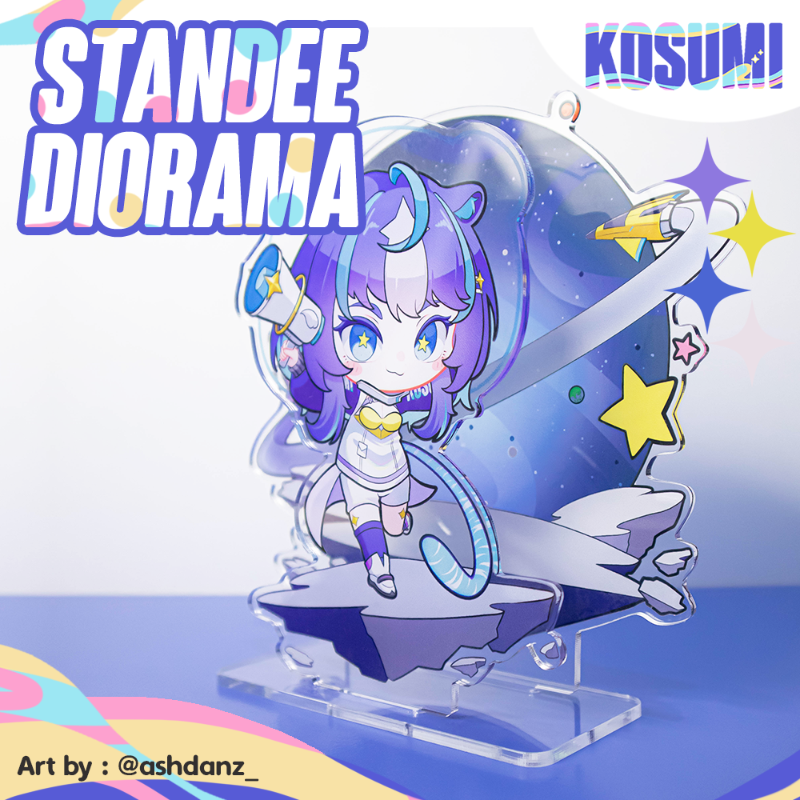 Acrylic Diorama Standee // Standee Diorama Akrilik