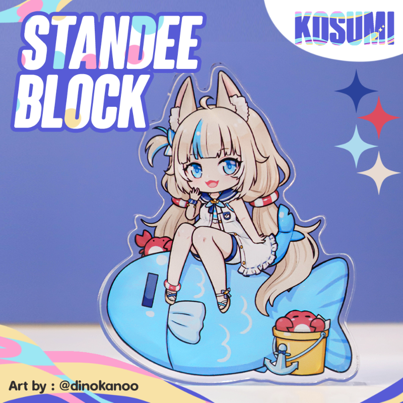 Acrylic Block Standee // Standee Akrilik Blok
