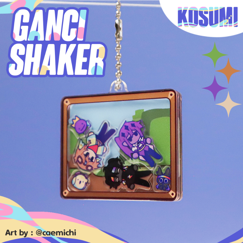 Acrylic Keychain Shaker // Ganci Shaker