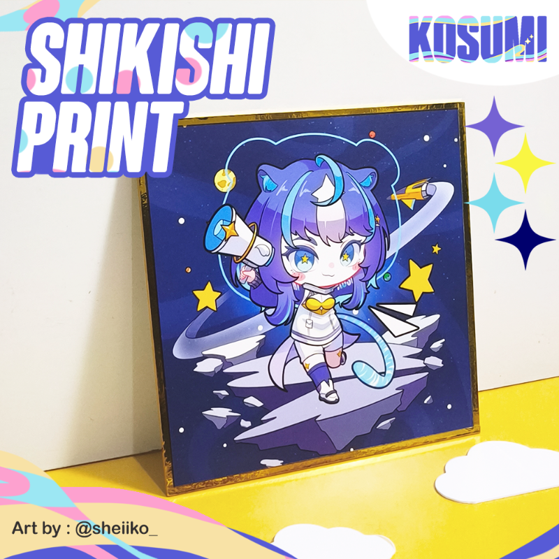 Shikishi Printed // Print Shikishi - NEW
