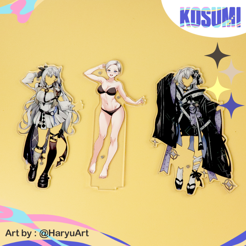 Acrylic Strip Standee Magnet // Standee Strip Akrilik Magnet