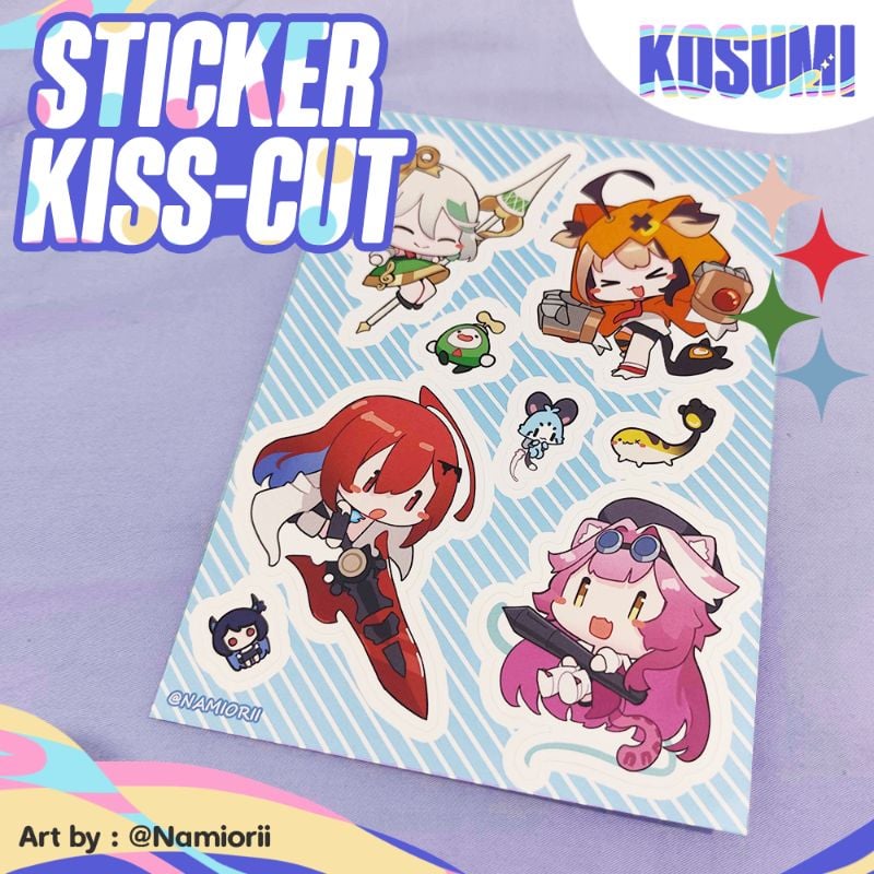 Sticker Set (Kiss-Cut + Die-Cut)