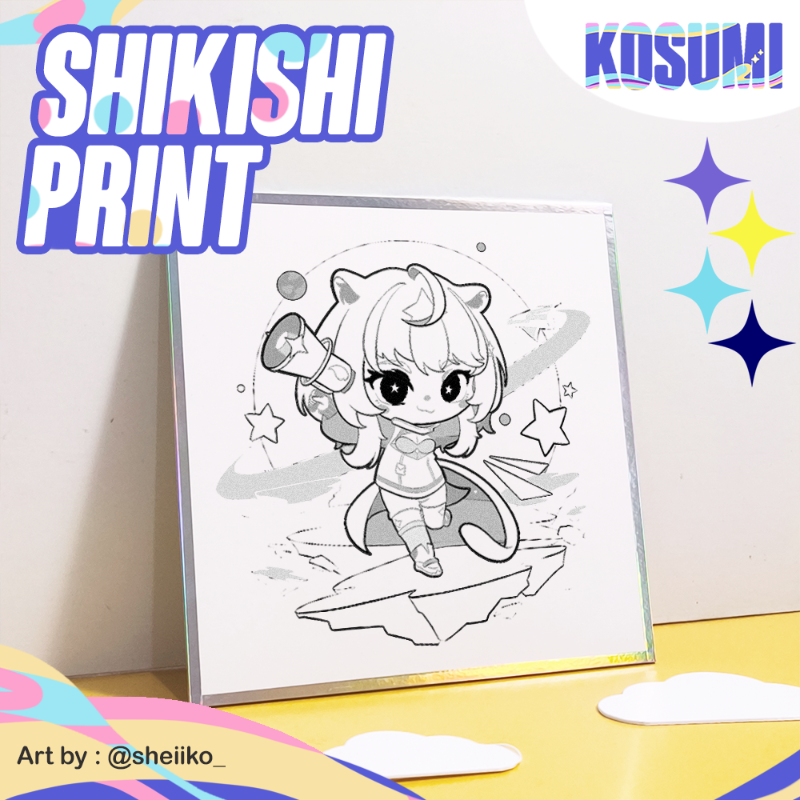Shikishi Printed // Print Shikishi - NEW