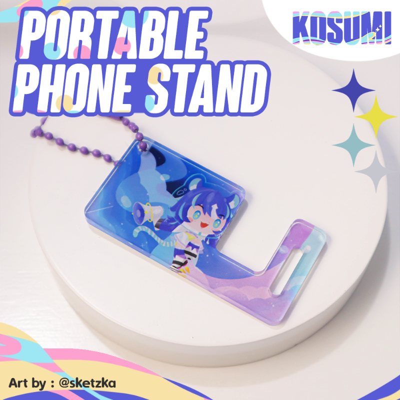 Acrylic Portable Phone Stand // Dudukan HP Akrilik Portable