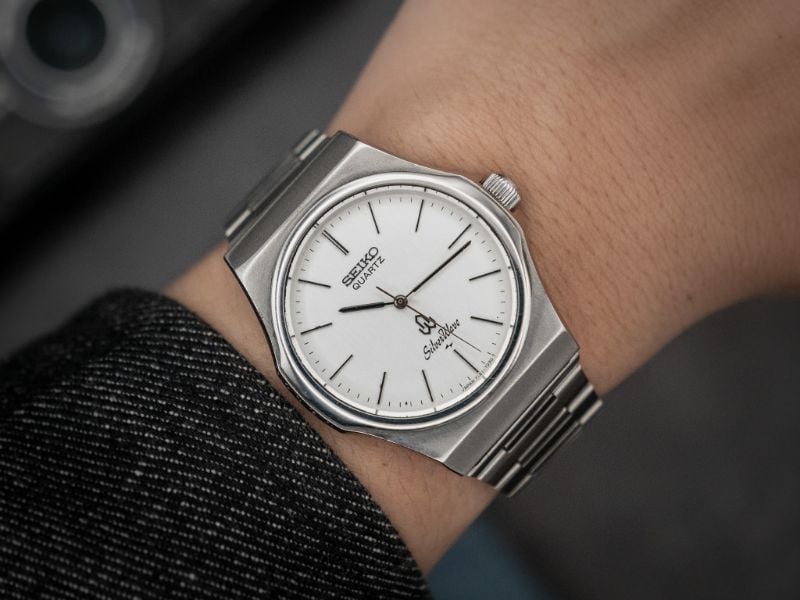 VINTAGE SEIKO SILVERWAVE “NAUTILUS” WATCH