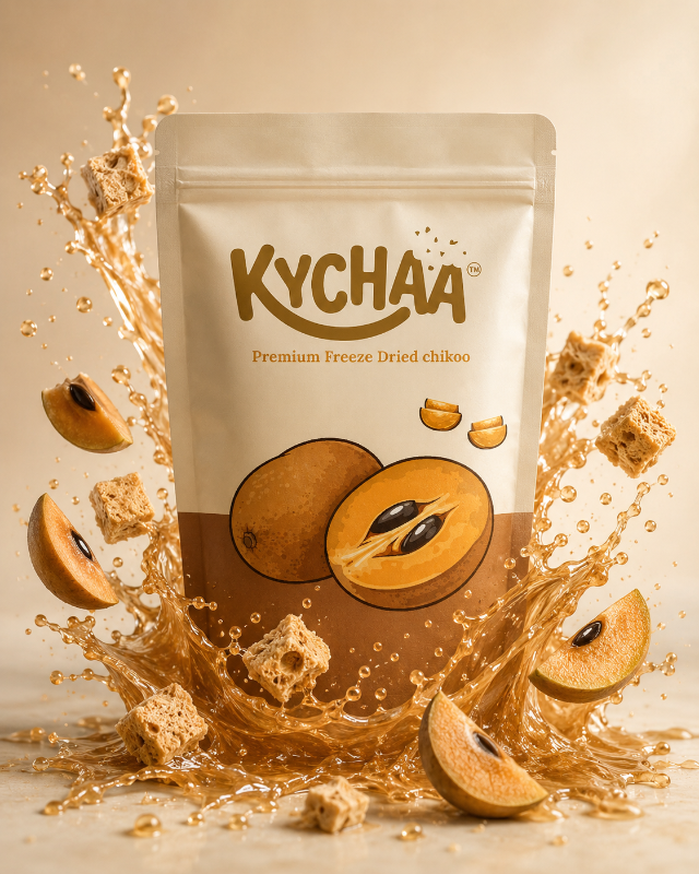 Freeze Dried Chikoo