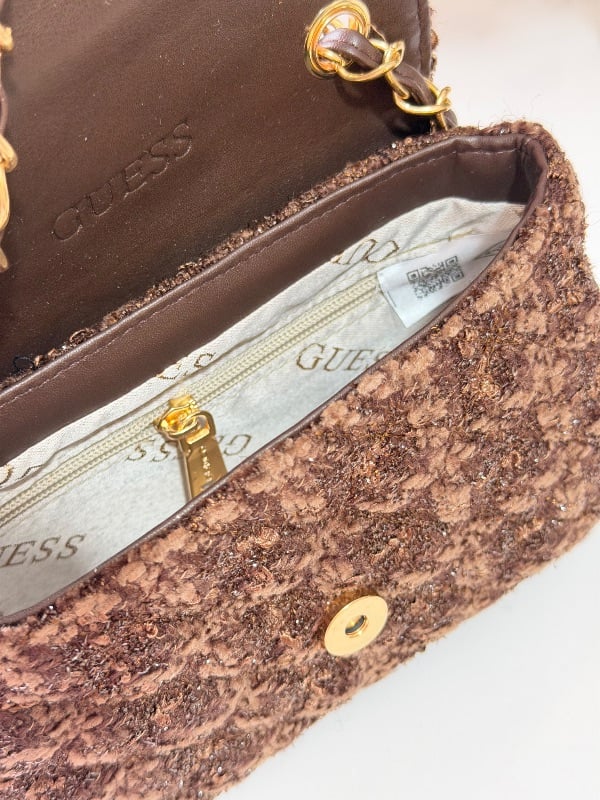 غيس جيلي قماش صغير - بني