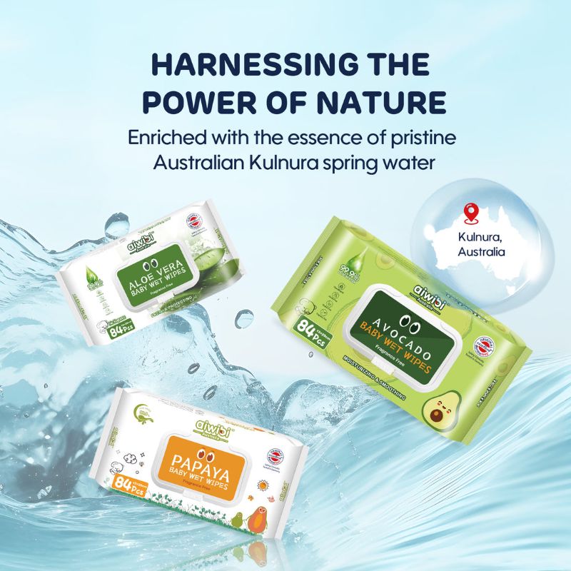 Lingettes vitaminés maxi pack aiwibi