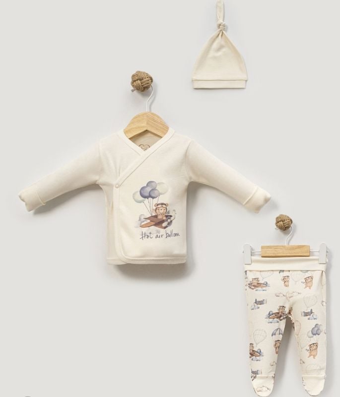 Tenue de naissance 3 Pièces (1)