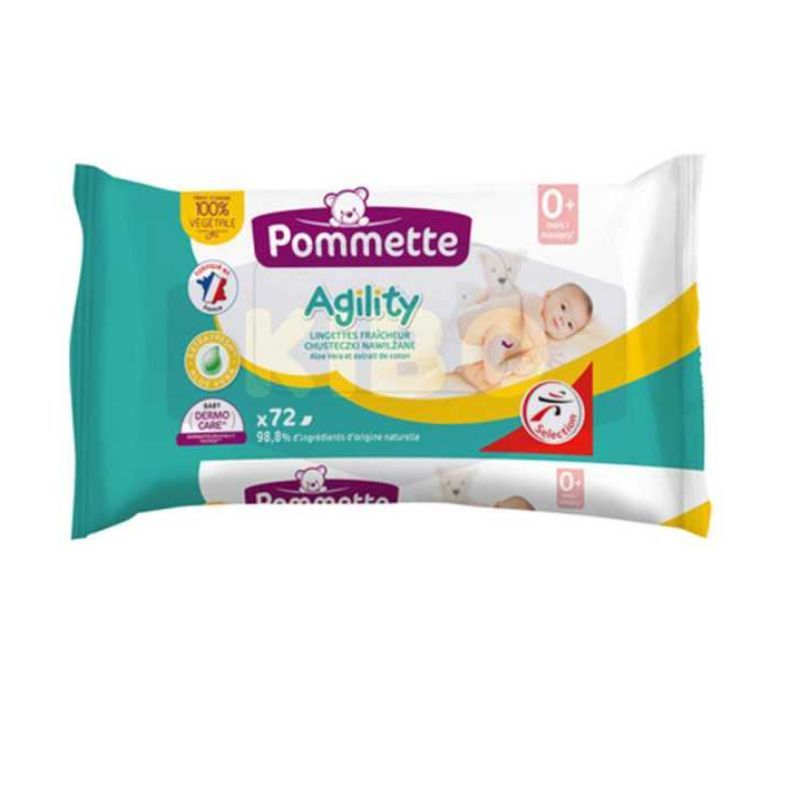 Lingettes pommettes