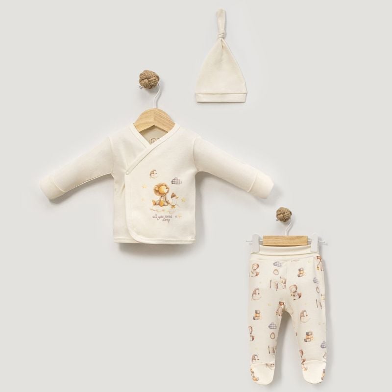 Tenue de naissance 3 Pièces (5)