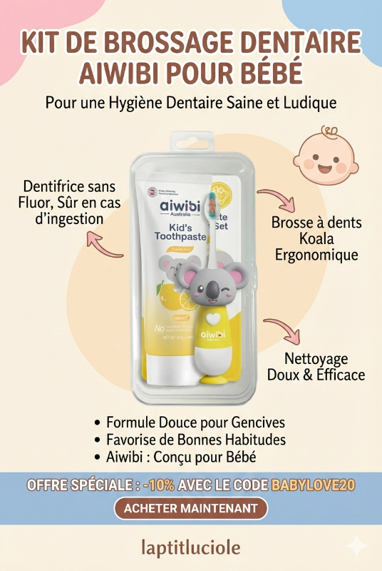 Kit de brossage aiwibi