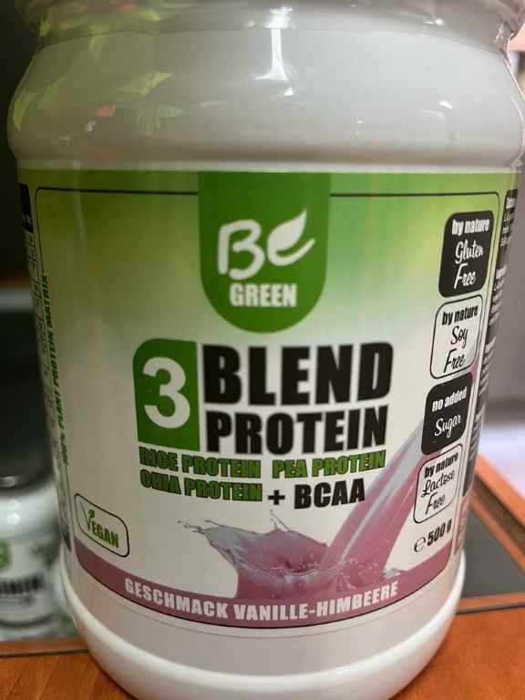 Be Green 3-Blendprotein 500 g 17 servicios