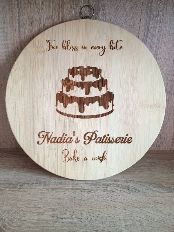 Serving / Cutting board with spoons