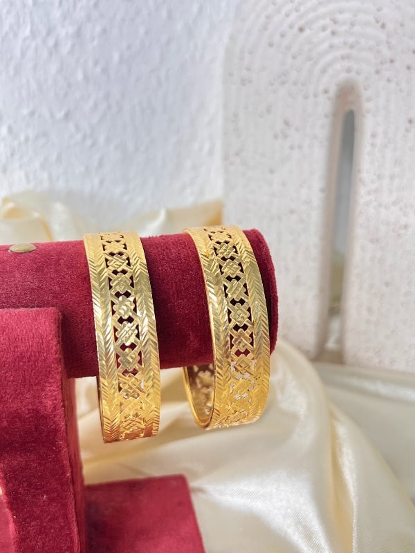 Gold Plated Bangles