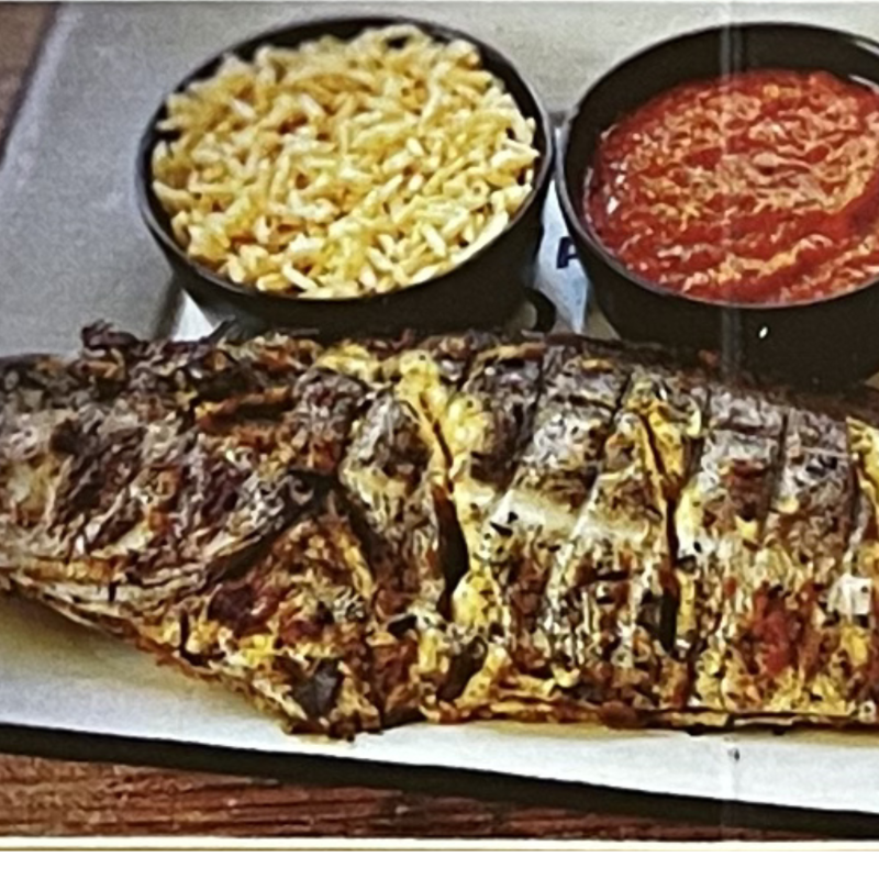 Attieke Poisson Sosso Braisé