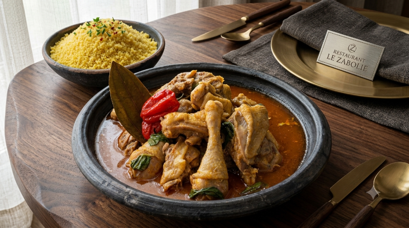 Kedjenou de poulet africain
