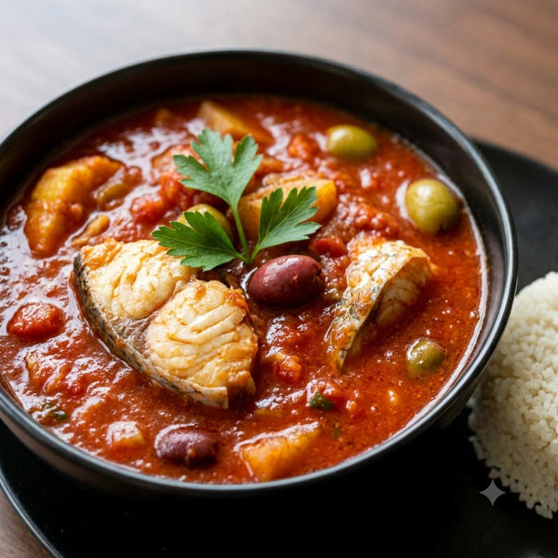 Attieke Poisson Sosso - Soupe