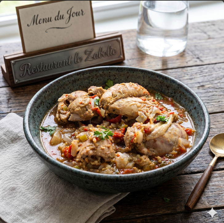 Kedjenou de poulet de chair