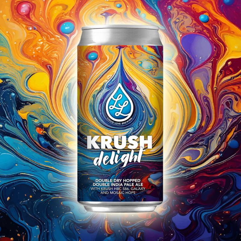 KRUSH DELIGHT | DDH DIPA | 8% ABV