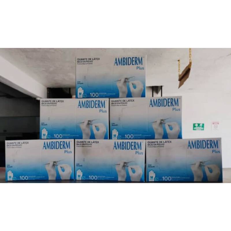 Guantes de Látex (Caja 100 Unidades)