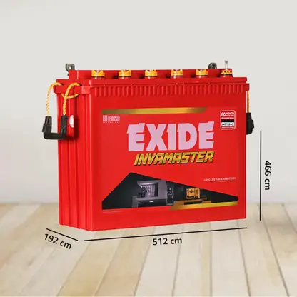 EXIDE 60 Months Warranty Tubular Inverter Battery  (150 Ah, IMTT1500 150Ah Tall Tubular Battery with 60*Month Warranty)