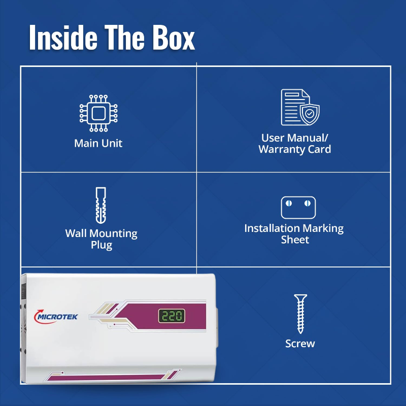 Microtek PEARL EM 4150+For AC upto 1.5 Ton AC